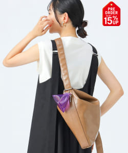 【+15%ポイントUP】クリアポーチ付 2WAY BAG