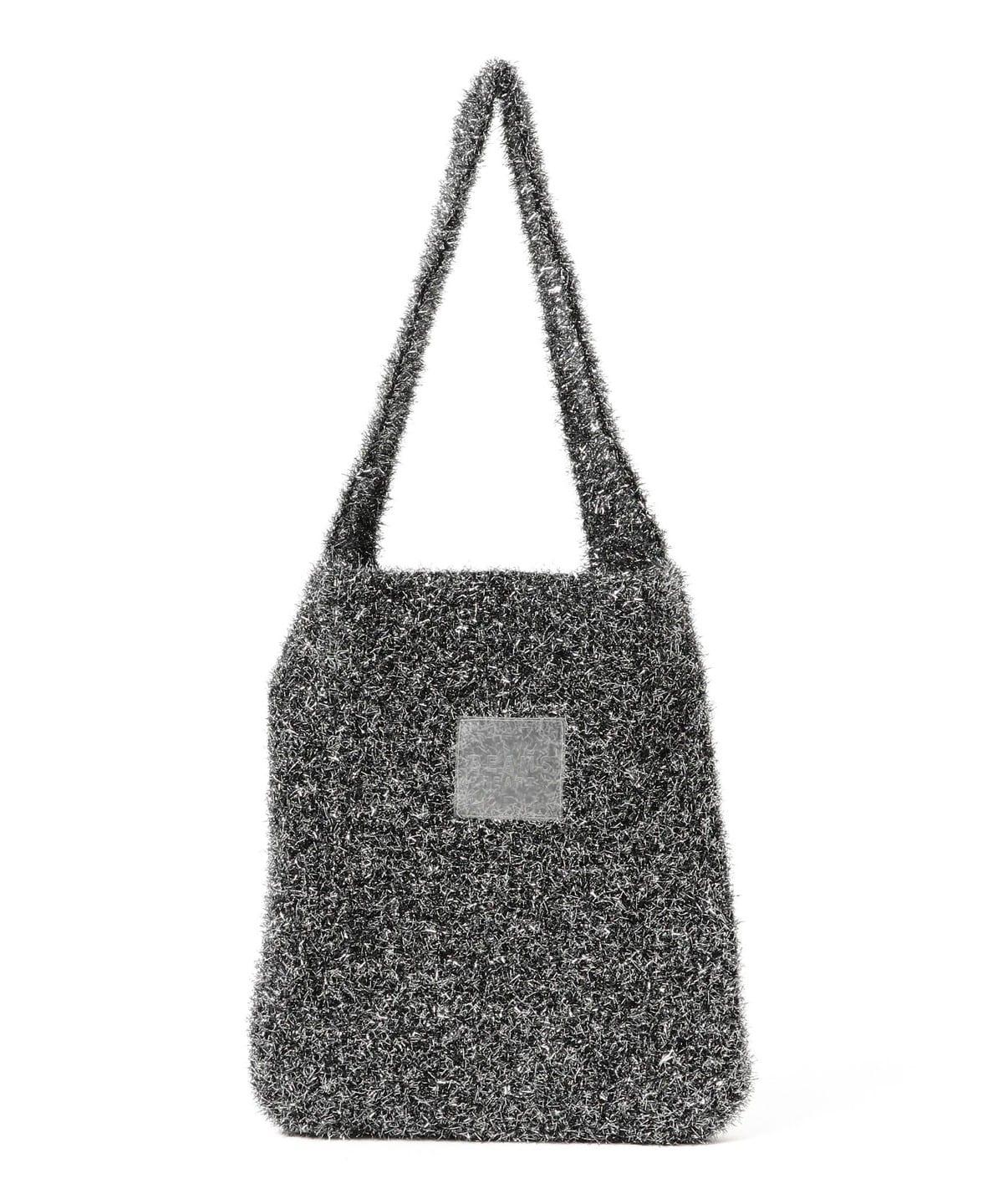 グリッター ニット バッグ バッグ WOMEN BLACK ONE SIZE