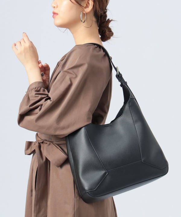 『BEAMS HEART』 牛革 ポーチ付き トートバック BEAMS HEART｜サイドジップ 2WAY トートバッグ | Rakuten