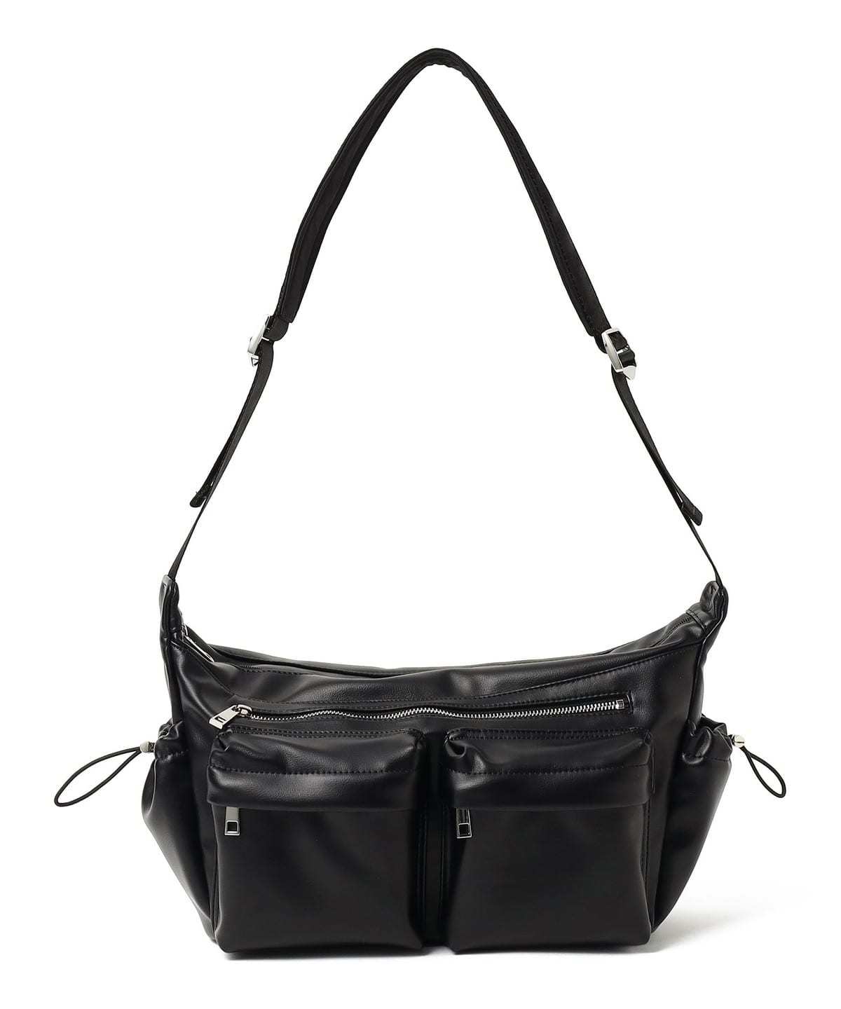 BEAMS HEART（ビームス ハート）ダブル フロント 立体ポケット バッグ