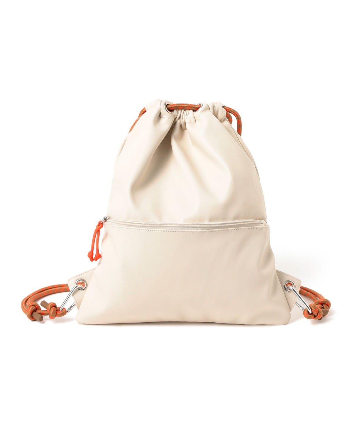 フェイクレザー コード ナップサック バッグ WOMEN IVORY ONE SIZE フェイクレザー コード ナップサック バッグ WOMEN IVORY ONE SIZE