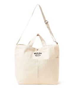 スマイル 刺繍 ロゴ バッグ