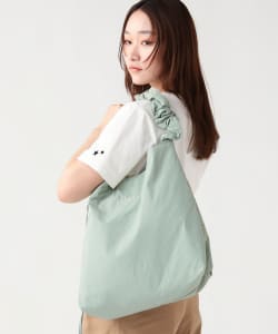 ギャザー ハンドル トートバッグ