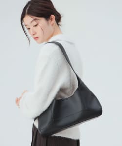 インポーチ付き 切替え トートバッグ