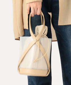 BEAMS HEART / PVC バケツ型 バッグ