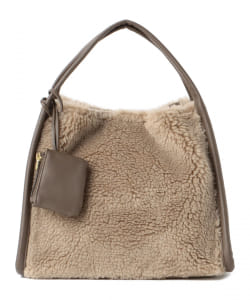 BEAMS HEART / ケース付き ボア トートバッグ