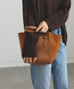 BEAMS HEART / 2WAY ショルダー コンビ バッグ