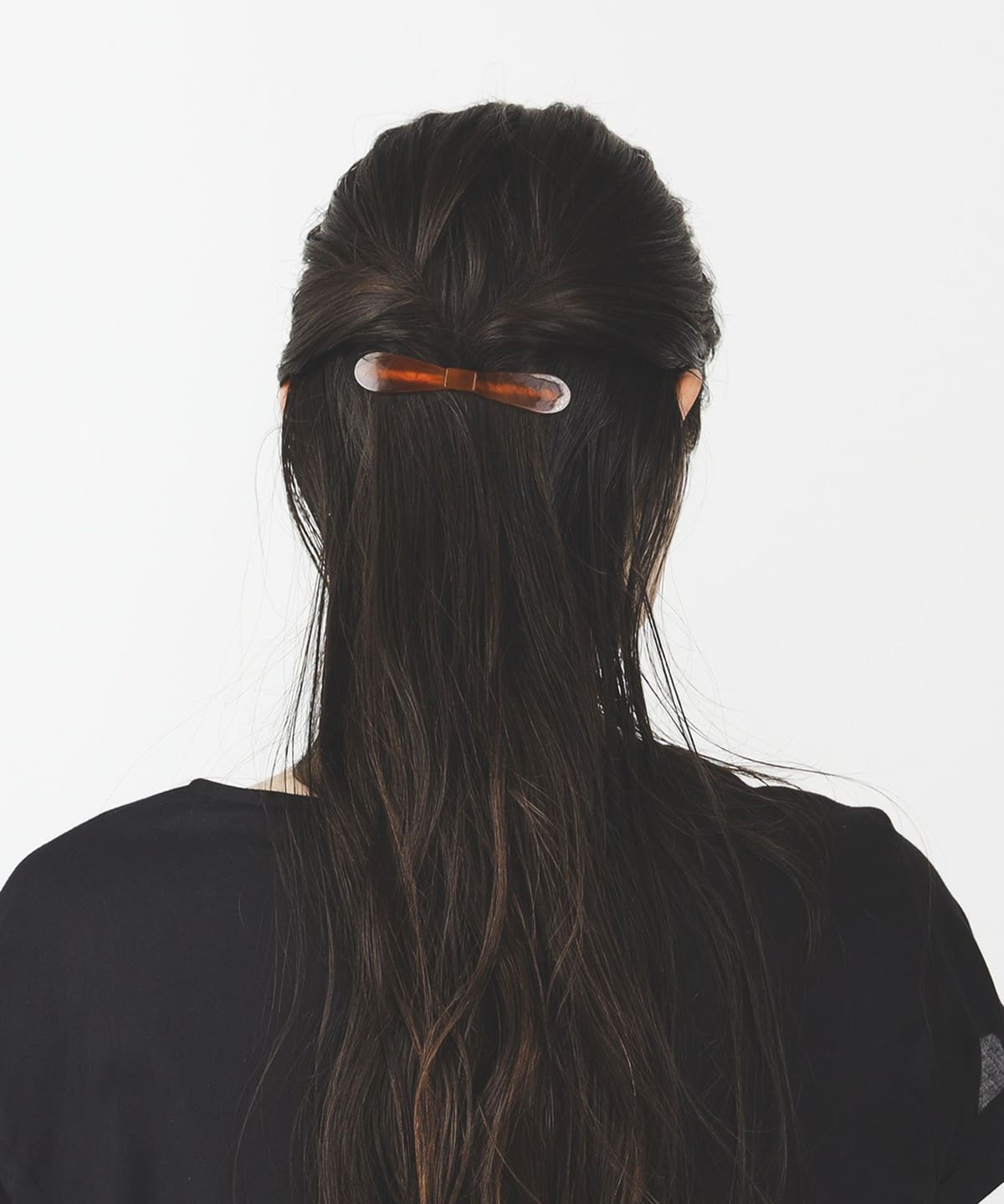 BEAMS HEART ビームス ハート / オーバルリボンバレッタ ヘアアクセサリー WOMEN BROWN FREE BEAMS HEART ビームス ハート / オーバルリボンバレッタ ヘアアクセサリー WOMEN BROWN FREE