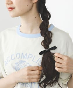 BEAMS HEART / オーバルリボンバレッタ