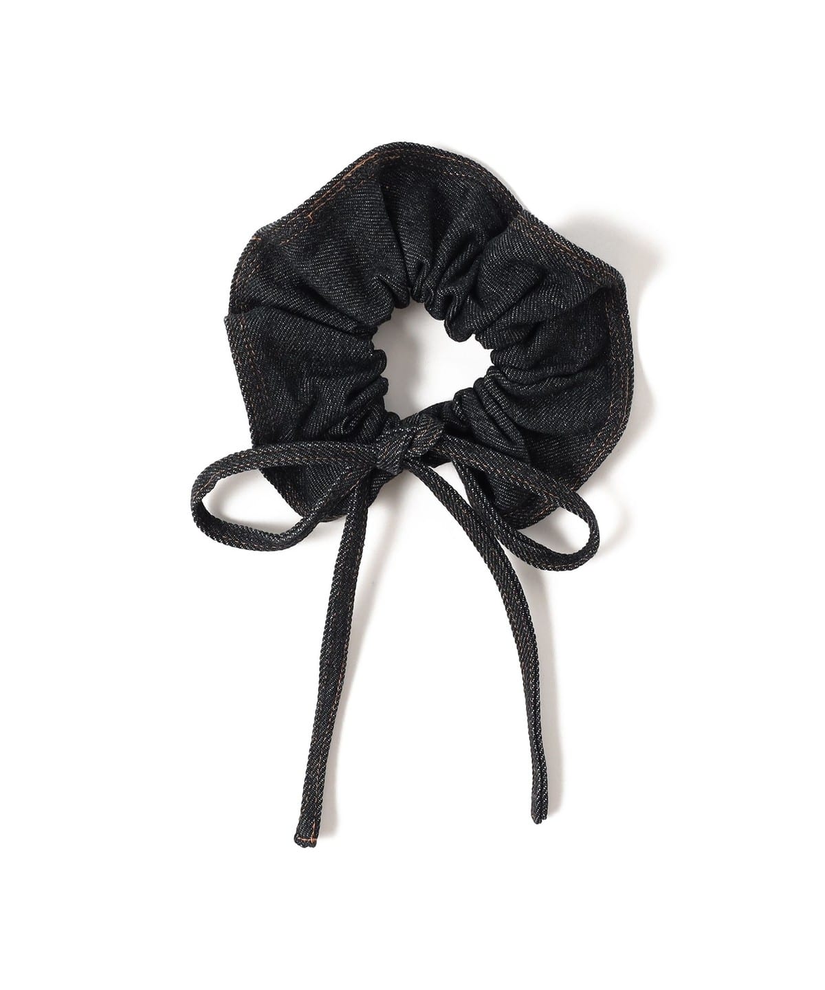 BEAMS HEART（ビームス ハート）デニム リボン シュシュ（ヘア