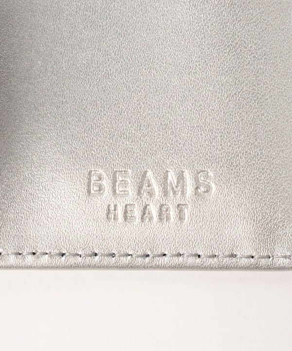 BEAMS HEART（ビームス ハート）スタッズ 3つ折り ウォレット