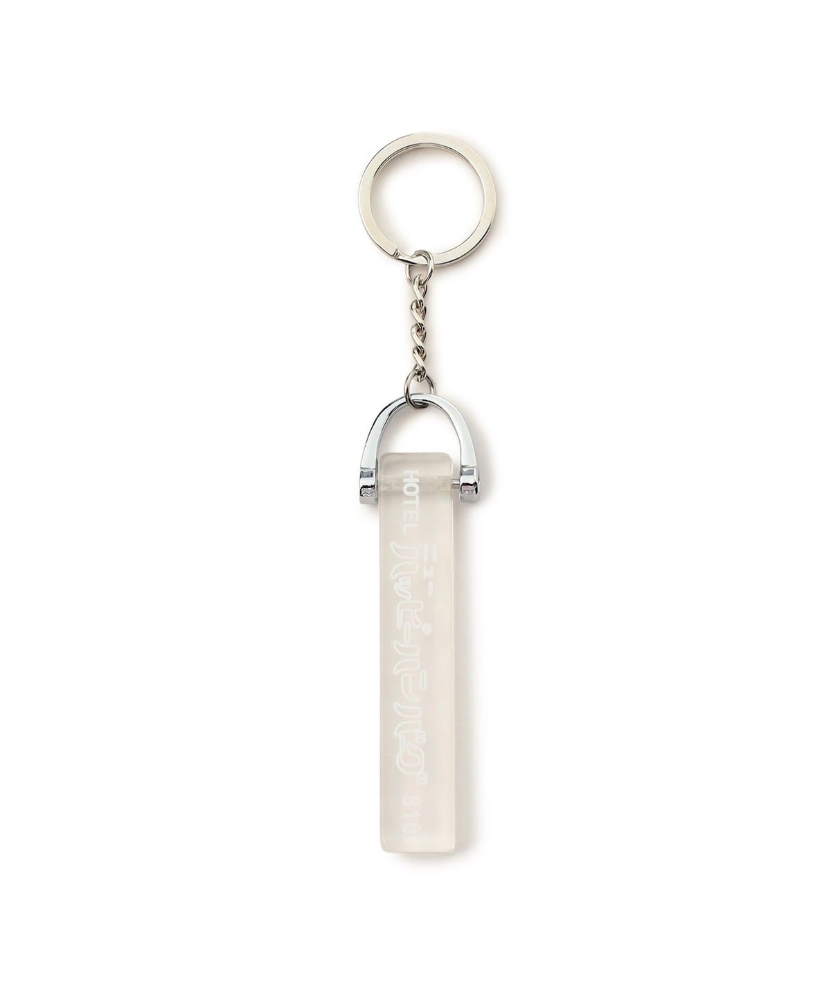 【EXCLUSIVE】ハッピーハンバーグ ルームキーリング 財布・小物 WOMEN CLEAR ONE SIZE 【EXCLUSIVE】ハッピーハンバーグ ルームキーリング 財布・小物 WOMEN CLEAR ONE SIZE