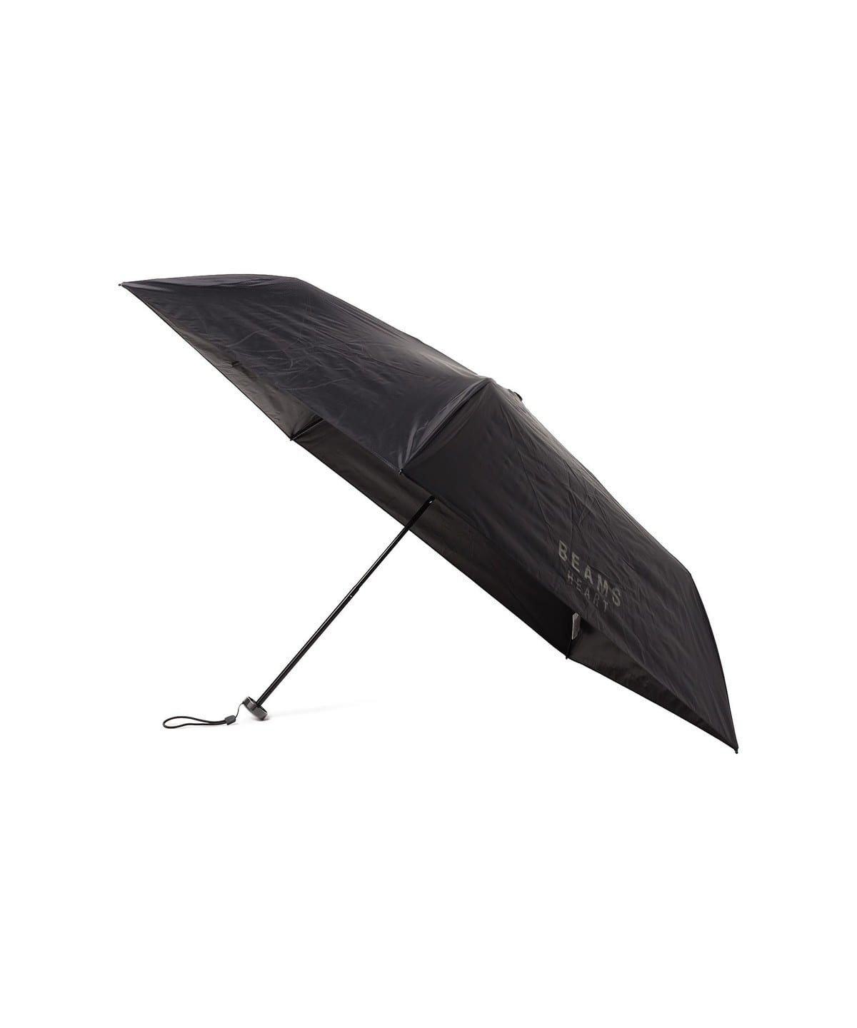 晴雨兼用 ロゴ プリント 折り畳み傘 ファッション雑貨 WOMEN BLACK ONE SIZE 晴雨兼用 ロゴ プリント 折り畳み傘 ファッション雑貨 WOMEN BLACK ONE SIZE