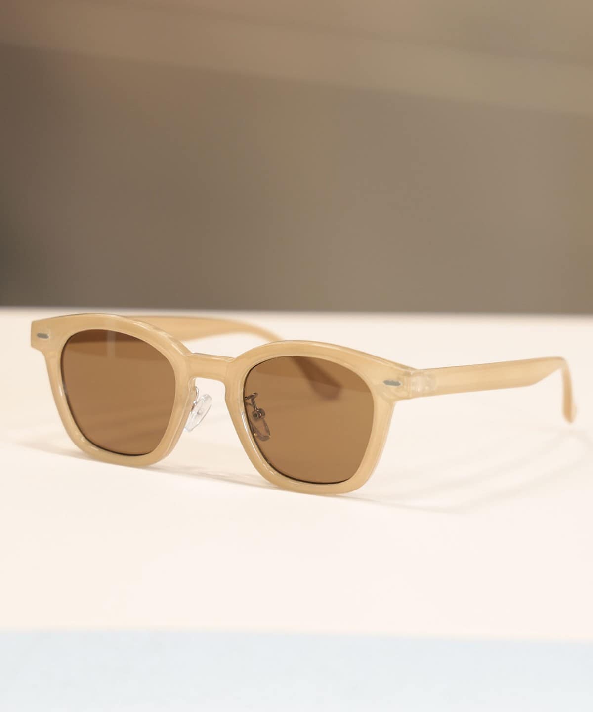 ウェリントン グラス ファッション雑貨 WOMEN BEIGE ONE SIZE ウェリントン グラス ファッション雑貨 WOMEN BEIGE ONE SIZE