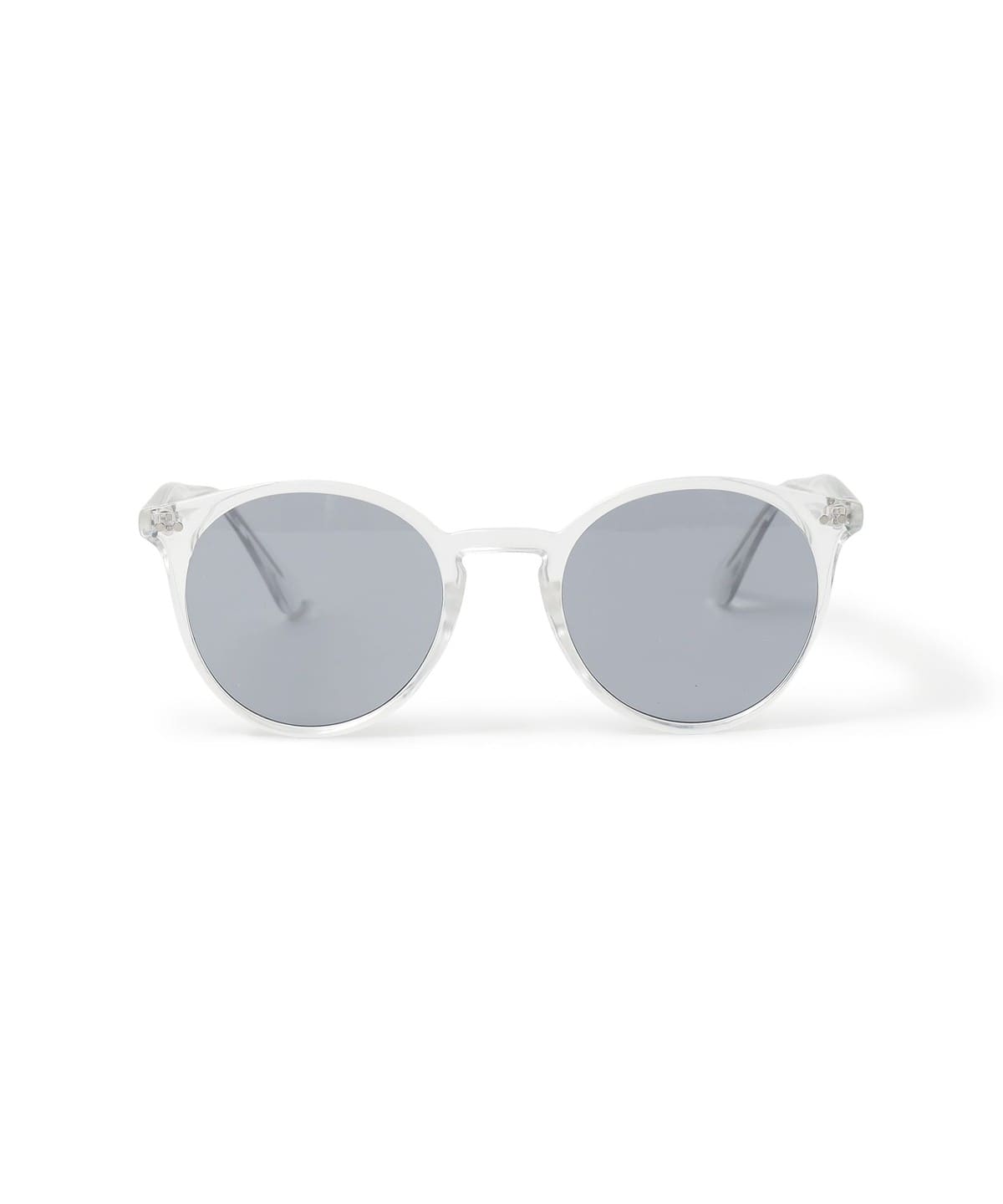 クリアフレーム ボストン グラス ファッション雑貨 WOMEN GREYISH BLUE ONE SIZE