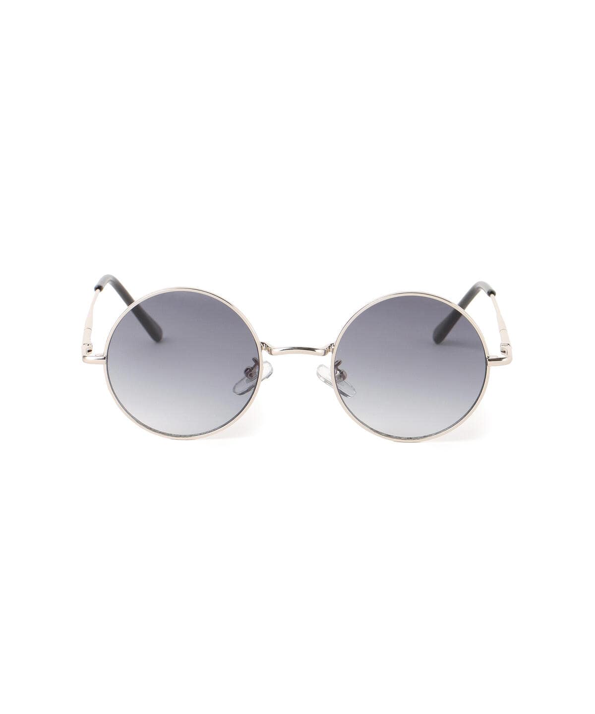 BEAMS HEART �r�[���X �n�[�g / �J���[ ���E���h �T���O���X �t�@�b�V�����G�� WOMEN BLACK ONE SIZE