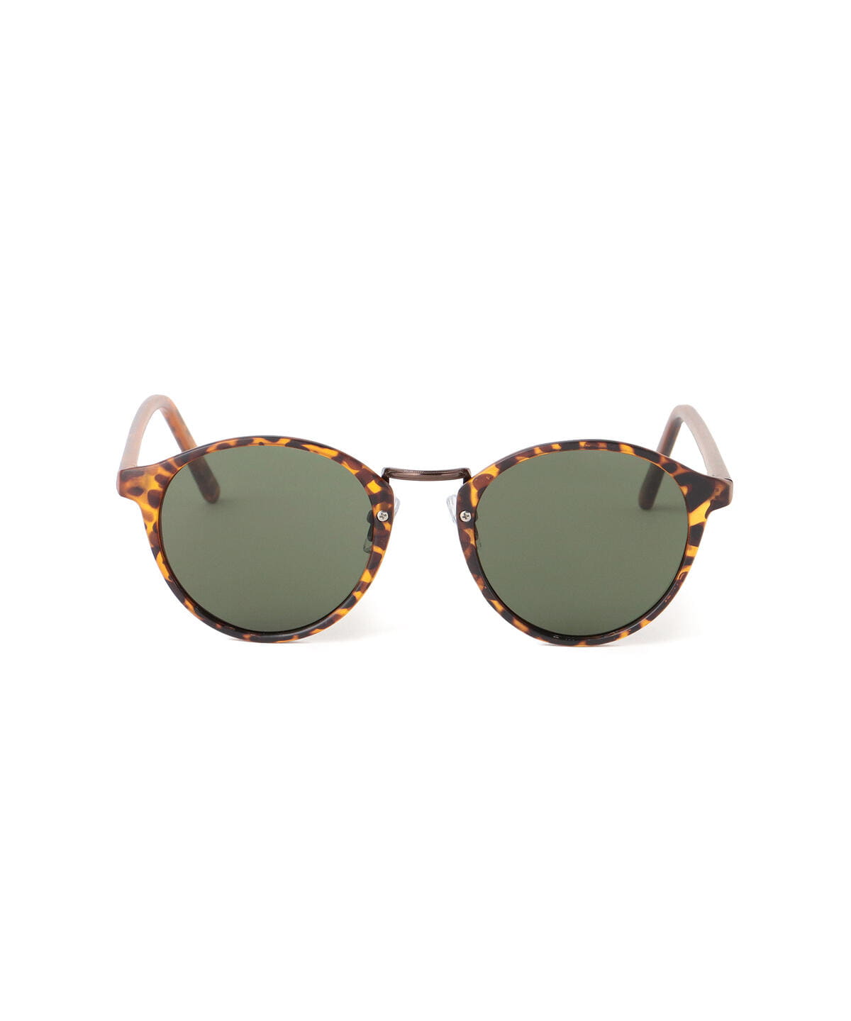 BEAMS HEART �r�[���X �n�[�g / �{�X�g���^ �J���[�T���O���X �t�@�b�V�����G�� WOMEN BROWN ONE SIZE