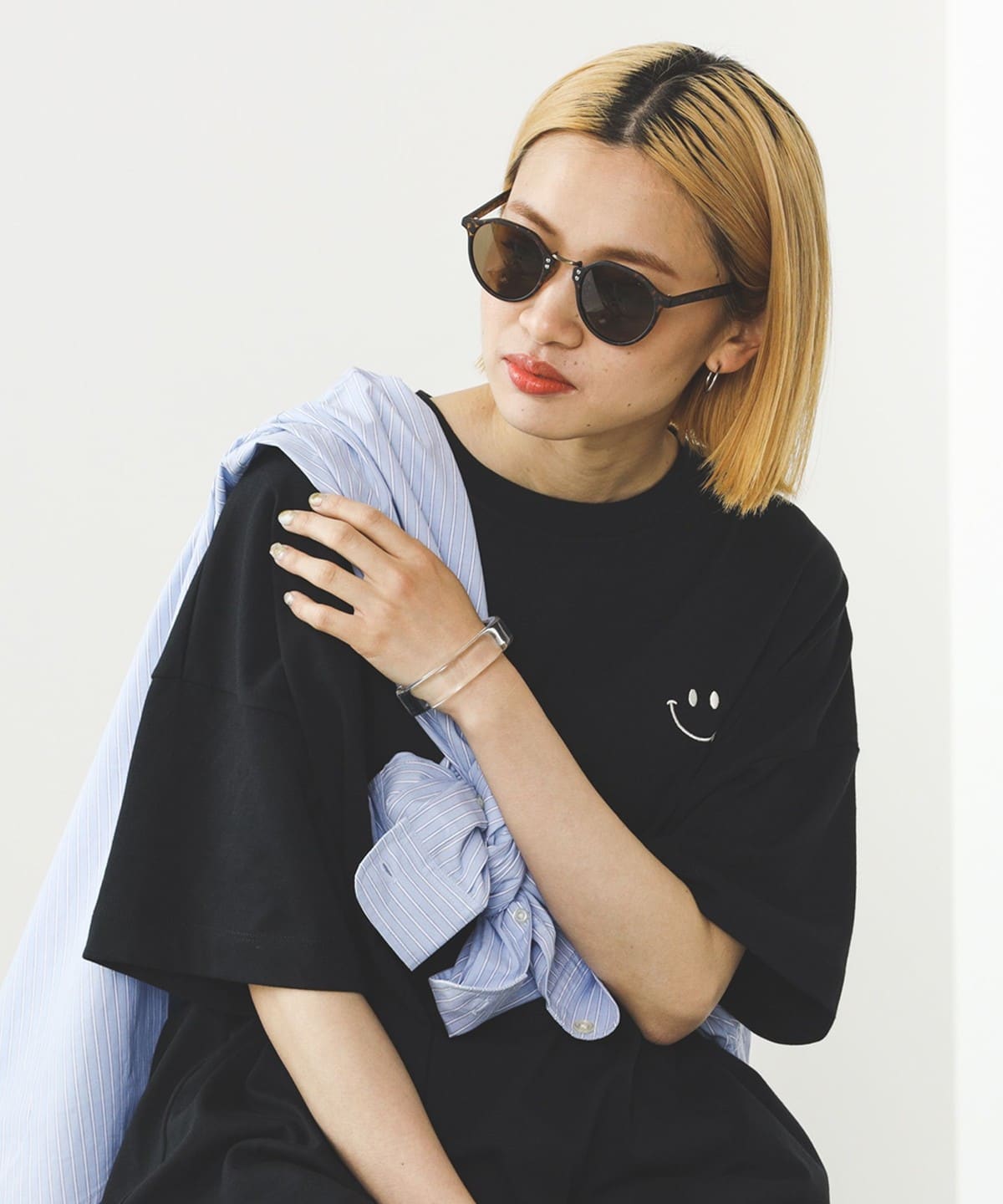 BEAMS HEART �r�[���X �n�[�g / �׃t���[�� �T���O���X �t�@�b�V�����G�� WOMEN DEMI FREE