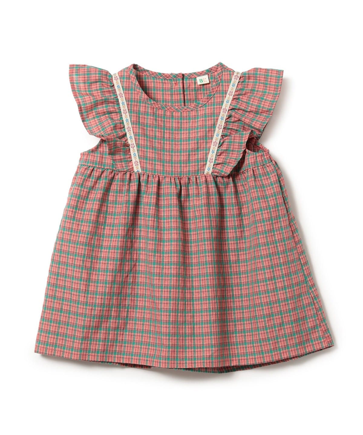 BEAMS mini（ビームス ミニ）【9/4再値下げ】チェック フリル