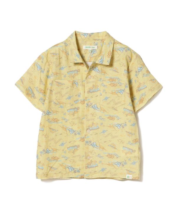 BEAMS mini BEAMS mini Outlet] BEAMS mini / dinosaur aloha shirt 