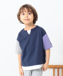 BEAMS mini / レイヤード  クレイジー Tシャツ 22 (90～150㎝)