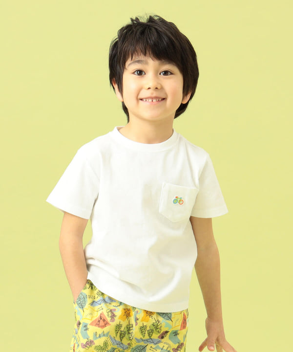 BEAMS mini（ビームス ミニ）BEAMS mini / Bicycle ワッペン Tシャツ