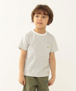 BEAMS mini / 童裝 腳踏車 布章 T恤23SS（90～150cm）