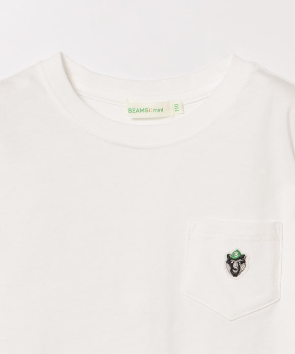 BEAMS mini（ビームス ミニ）Bear ワッペン Tシャツ（90～150cm