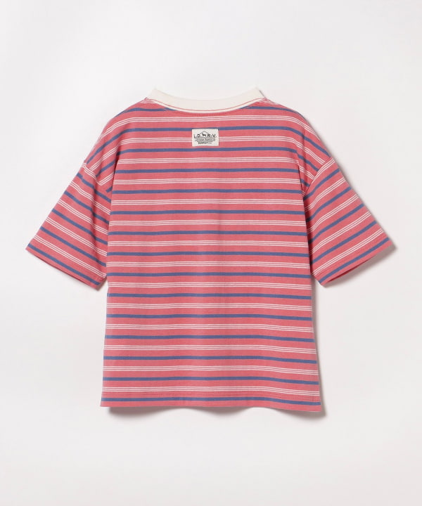 BEAMS mini（ビームス ミニ）BEAMS mini / Labrador Retriever 刺繍 ボーダー Tシャツ 24SS（90～150cm）（Tシャツ・カットソー  Tシャツ）通販｜BEAMS