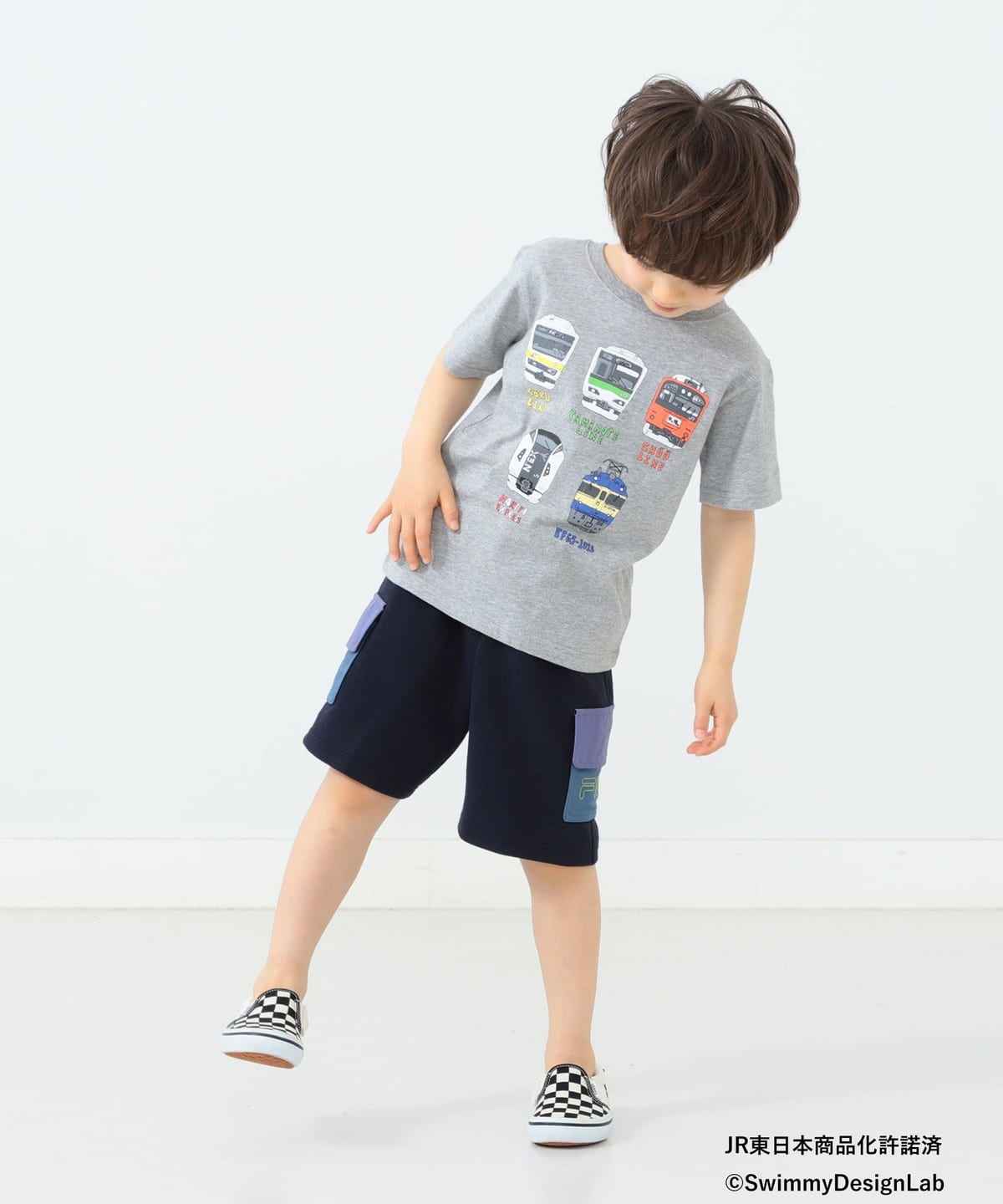 BEAMS mini BEAMS mini Outlet] BEAMS mini / JR front print T-shirt