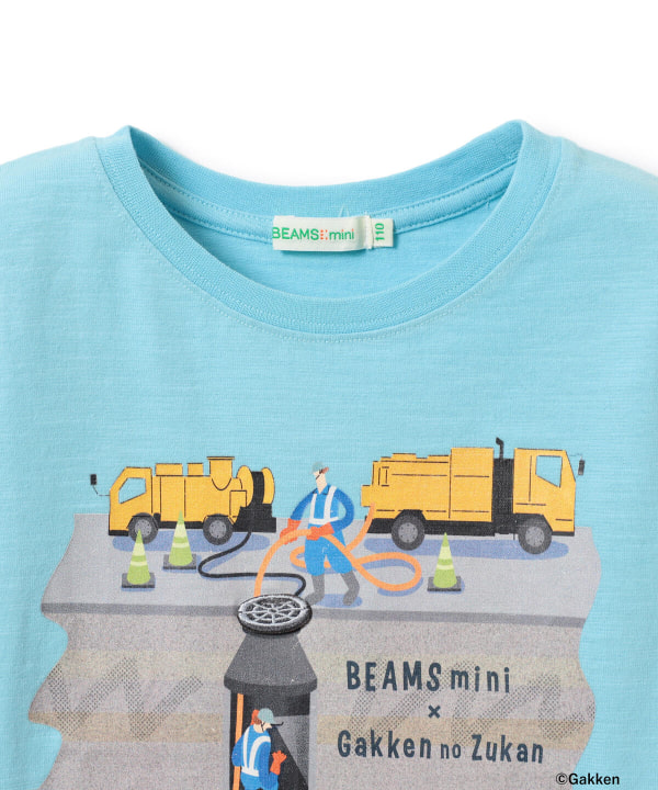 BEAMS mini トレーナー 100 電車 - トップス(トレーナー)