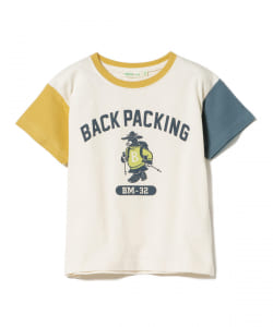BEAMS mini / 童裝 學院風 圖案 T恤