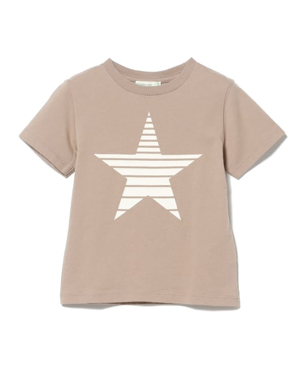 BEAMS mini BEAMS mini Outlet] BEAMS mini / Star flocky T-shirt (90