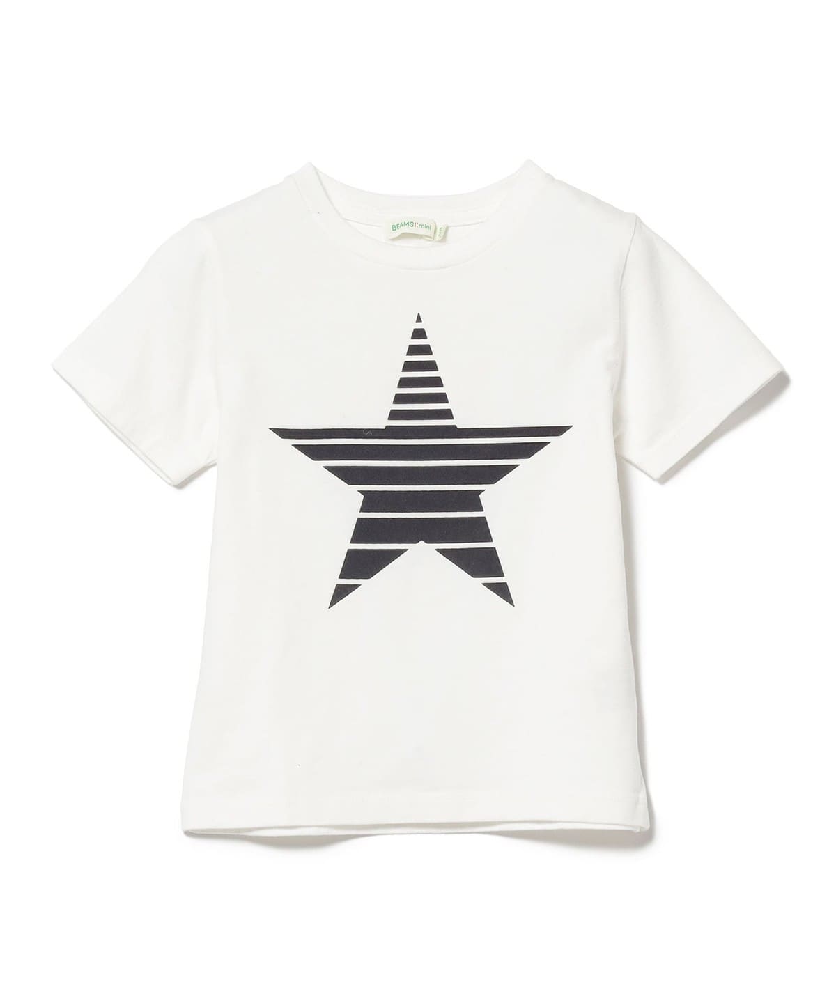 BEAMS mini BEAMS mini Outlet] BEAMS mini / Star flocky T-shirt (90