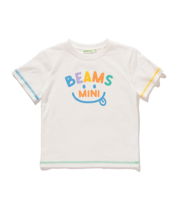 BEAMS mini（ビームス ミニ）BEAMS mini / スマイル ロゴ Tシャツ 23SS ...