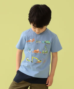 BEAMS mini / ワーキングカー Tシャツ （90～130cm）