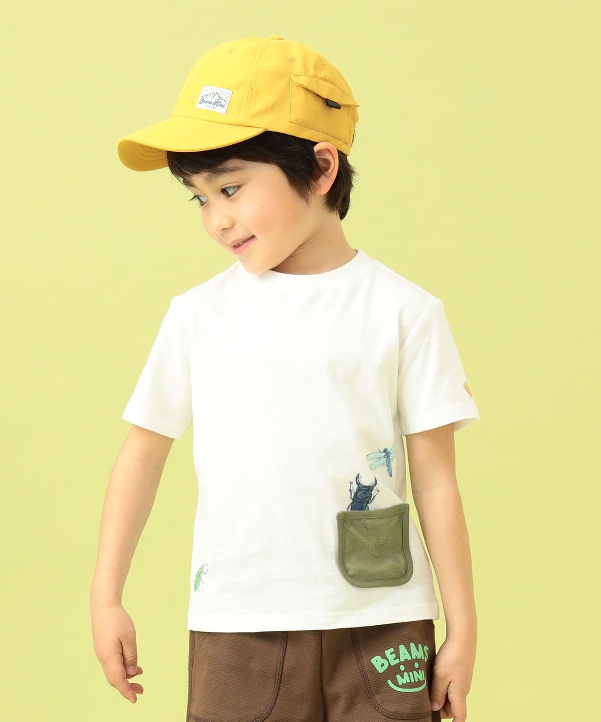 新品　BEAMS mini ビームス　かぶと虫　Tシャツ　パンツセット