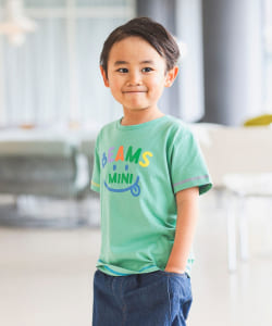 BEAMS mini / 童裝 微笑LOGO 短袖 T恤 24SS（90～130cm）
