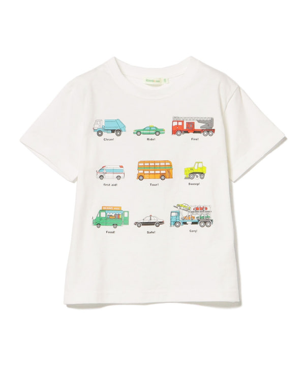 BEAMS mini（ビームス ミニ）BEAMS mini / ワーキングカー Tシャツ