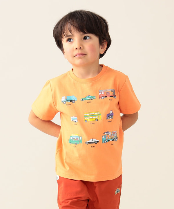 BEAMS mini（ビームス ミニ）BEAMS mini / ワーキングカー Tシャツ