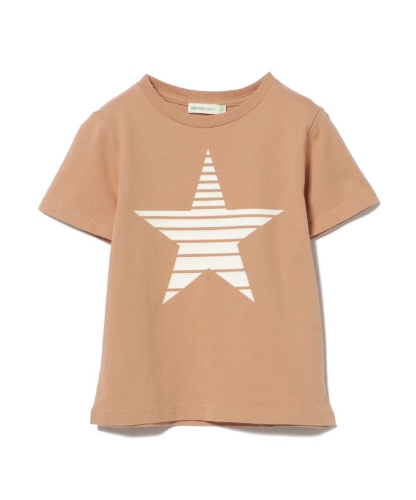 BEAMS mini（ビームス ミニ）BEAMS mini / 星 フロッキー Tシャツ 24SS