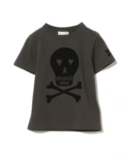BEAMS mini / 童裝 植絨 骷髏印花 短袖 T恤 24SS（90～150cm）