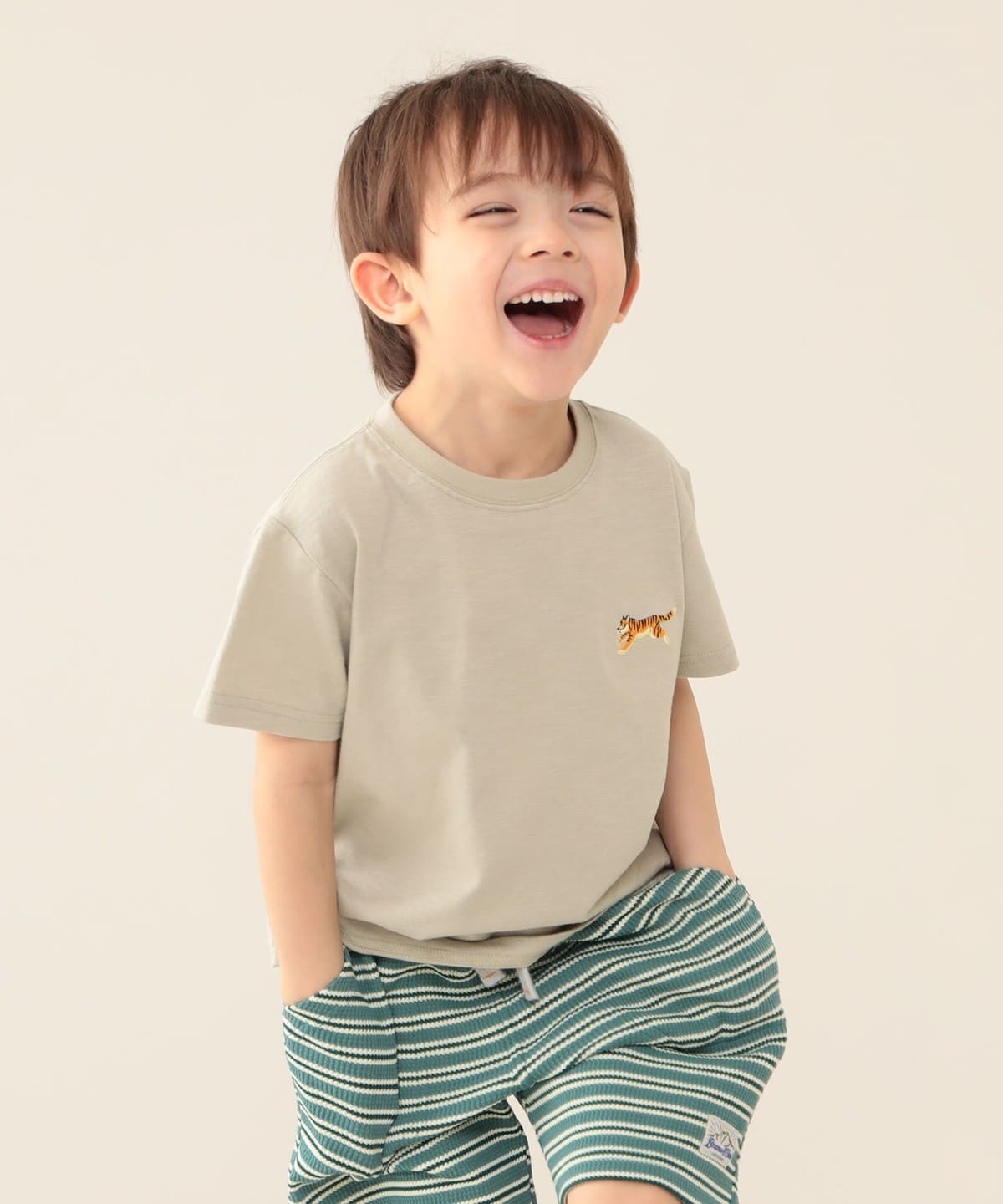 BEAMS mini（ビームス ミニ）BEAMS mini / アニマル ヒップ Tシャツ 