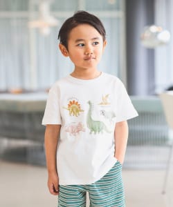 BEAMS mini / 童裝 恐龍 短袖 T恤 24SS（90～150cm）