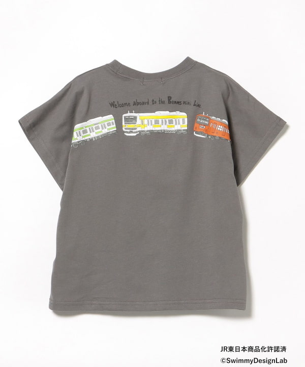 キャンプミニTシャツ　即購入OK CHUMS 2024春夏 チャムス ジュニア キッズ 子供 アウトドア 半袖