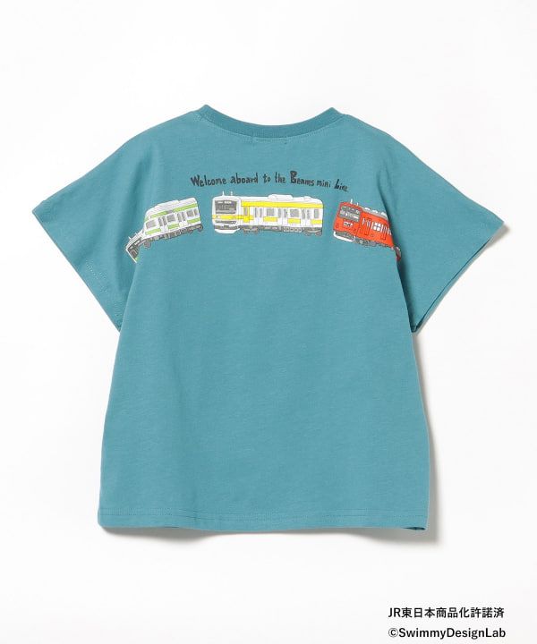 電車デザインTシャツ 9枚セット 110-130 電車デザインTシャツ 9枚セット 110-130