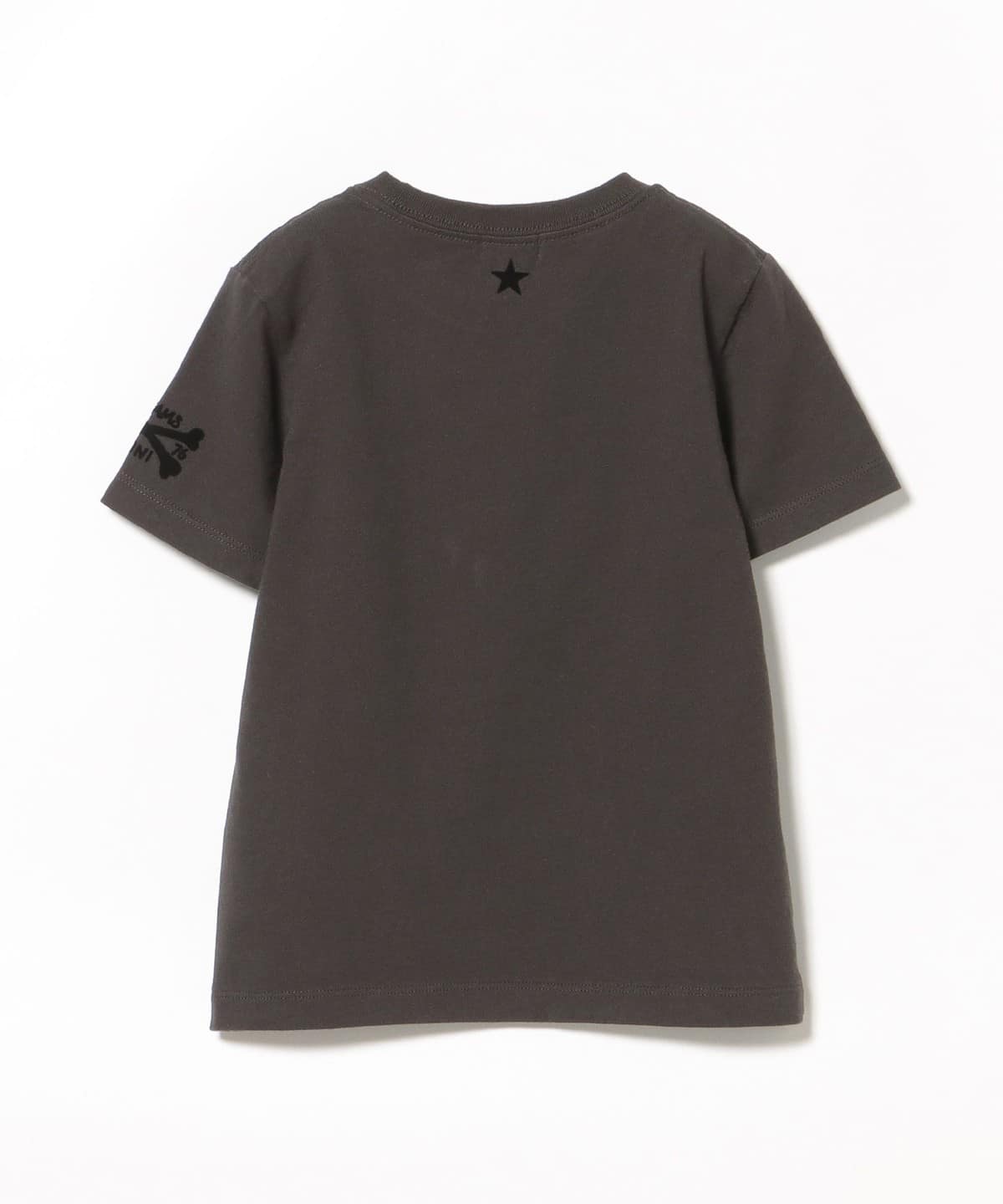 BEAMS mini（ビームス ミニ）スカル フロッキー Tシャツ （90～150cm 