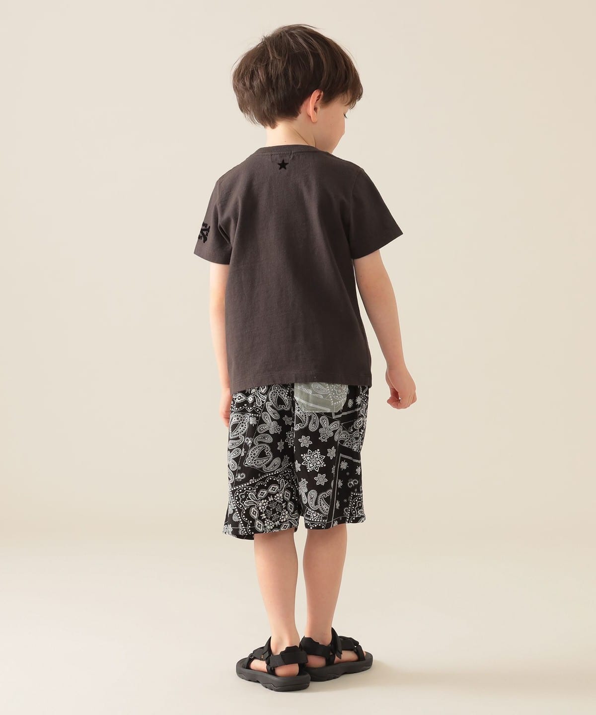 BEAMS mini (BEAMS mini) 骷髏植絨 T 卹 2025SS (90-150cm) (T