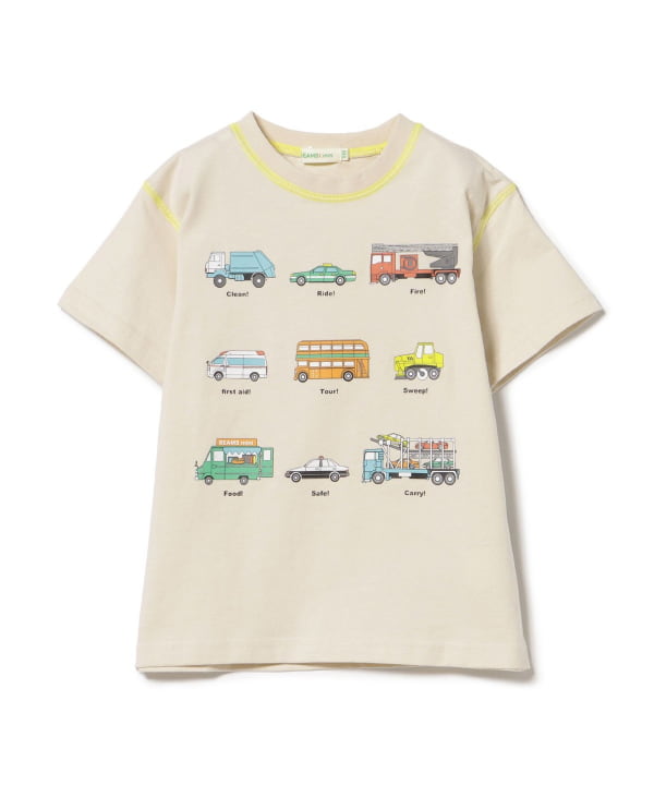 キャンプミニTシャツ　即購入OK BEAMS mini（ビームス ミニ）【9/4再値下げ】ワーキングカー T