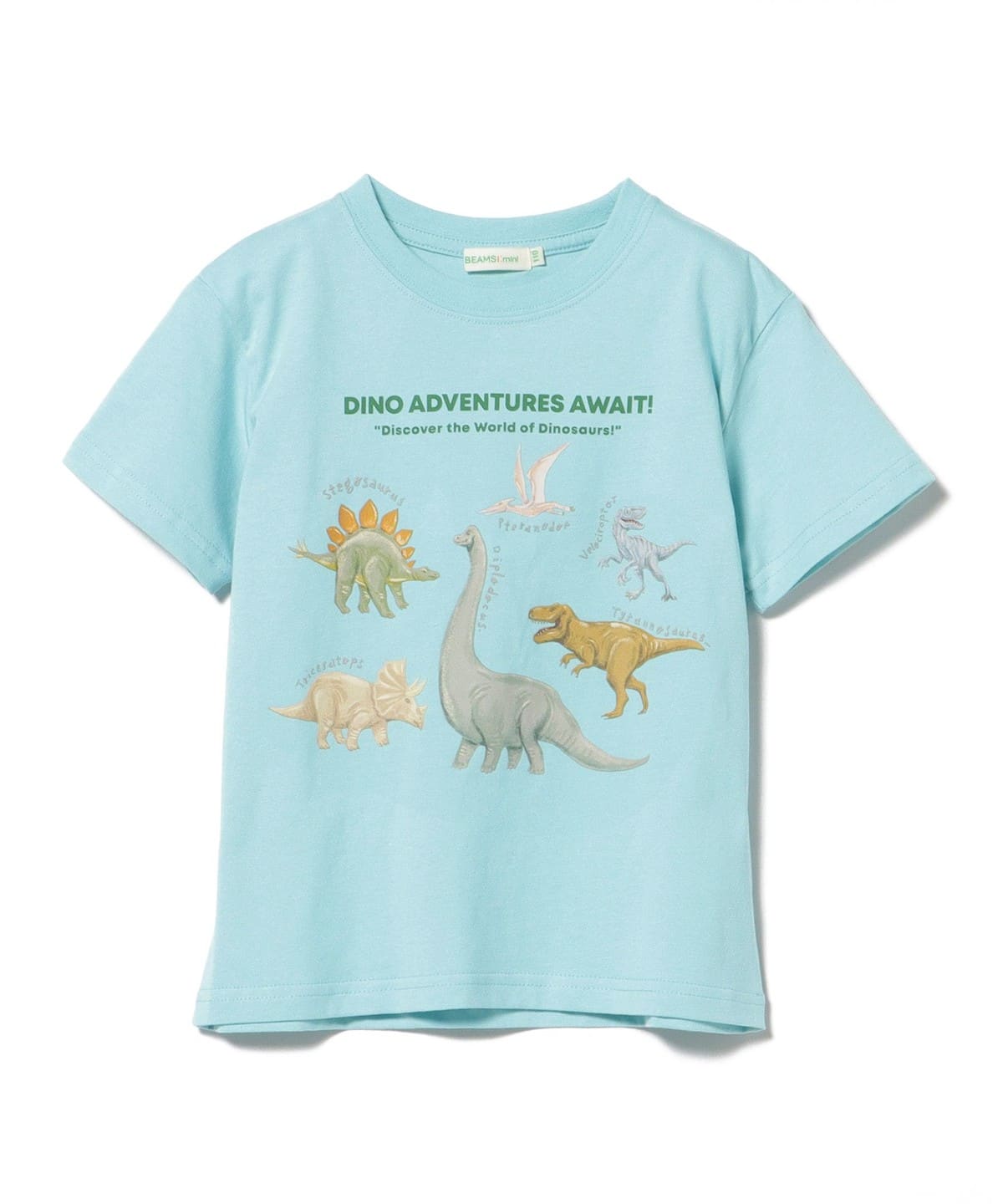 BEAMS mini（ビームス ミニ）ダイナソー Tシャツ 2025SS（90